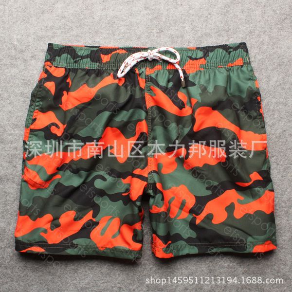 

vilebrequin men summer swim short turtle camouflage beach pants men's quick drying shorts men's turtle surfing pants swimming trun, Black