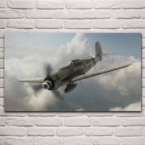 

paintings fighter aviation aircraft airplane fantasy living room home art decor wall decoration canvas fabric posters kn135