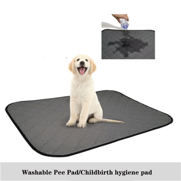 

kennels & pens dog pee pads waterproof reusable washable pet mat for cat fast absorbing bed sofa mattress protector cover travel
