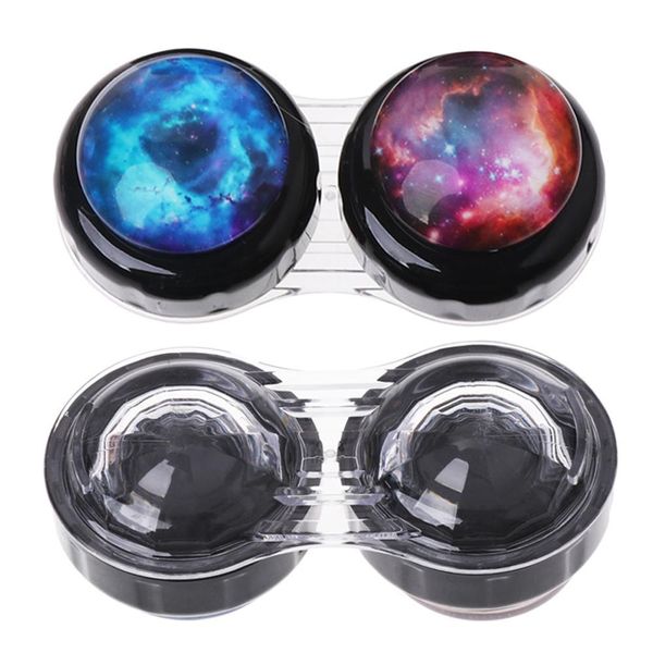 

contact lens box case portable travel outer space plastic eyes nursing container contact lens autumn h jllsiz