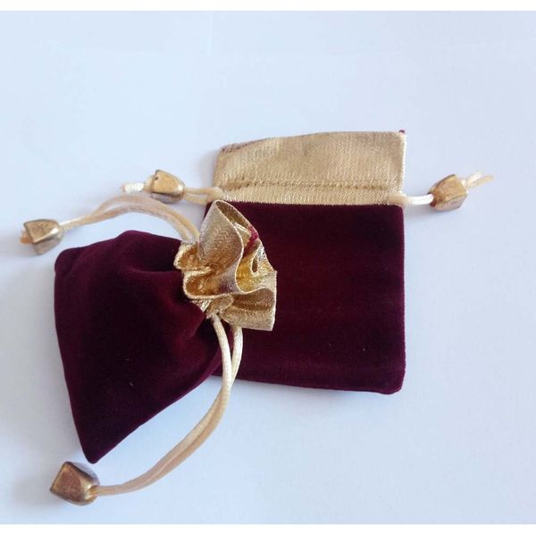 

200 шт. phnom penh gold bub bub velvet bag ювелирные изделия чехол подарочные сумки свадьба сумка древесина женщина украшения дисплей подаро