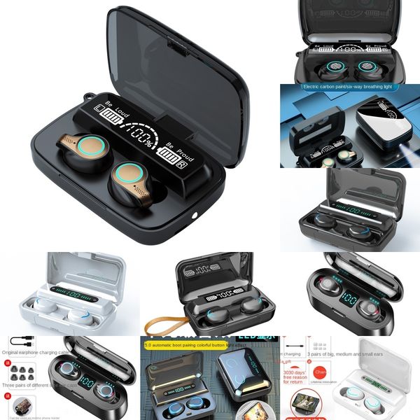 

69yr hm50 bracelet tws hifi bluetooth 5.0 earphones portable headset wristband smart stereo wireless 2 in 1 sports watch 1pcs