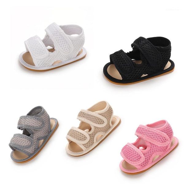 

2020 summer baby shoes soft sole non-slip toddlers breathable hollow-out baby infant newborn sneaker 0-12m babies boys and girls1