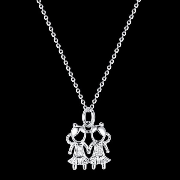 

fahmi 2020 new popular 100% 925 sterling silver necklace4-19 original jewellery for women party wedding gift