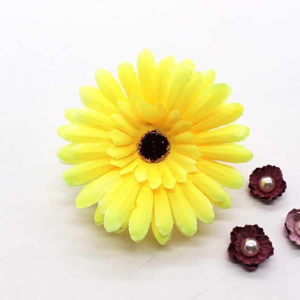 

wholesale 11cm silk chrysanthemum flower heads artificial flowers for home wedding decoration fake flower wmtsnc