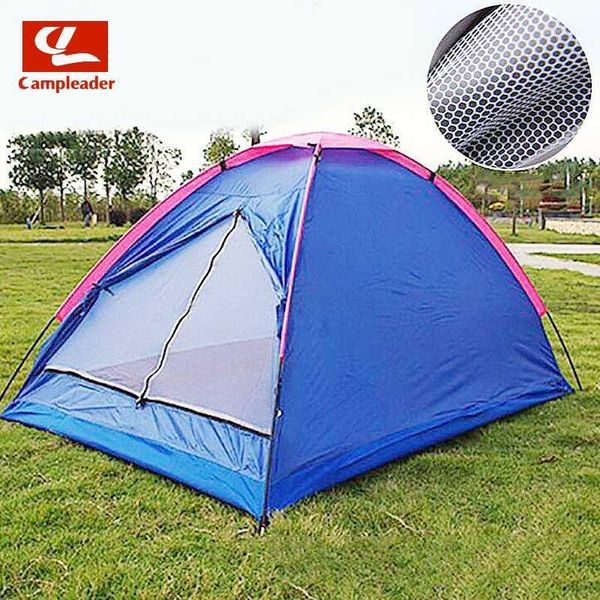 

tents and shelters outdoor supplies travel tent double single layer couple camping folding windproof fiberglass rod1