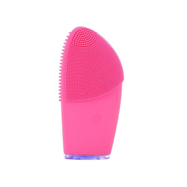 

seller waterproof electric silicone face cleansing brush vibration cleanser facial cleaning brush
