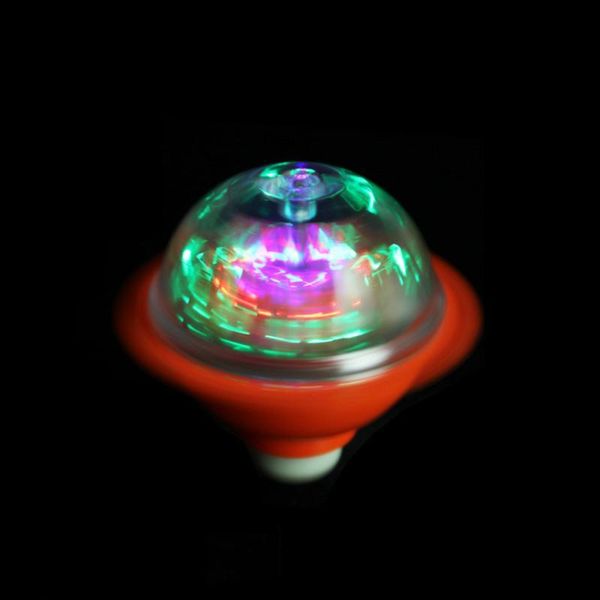 

spinning fast rotating luminous gyroscope hand spinner traditional children kid toy colorful led light classic gyro kid toys wmtnub