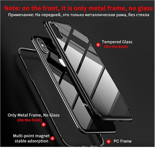 

magnetic adsorption metal case for xiaomi redmi note 9 8 7 5 6 k20 pro 8t 9a 8a 7a mi jllovz