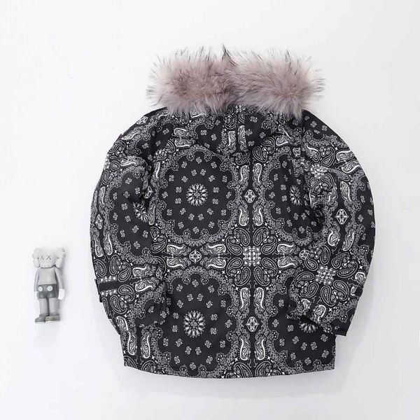 

men's jacket autumn winter casual over coat fashion stylish high street elements new trend women long sleeve parka size m, Black