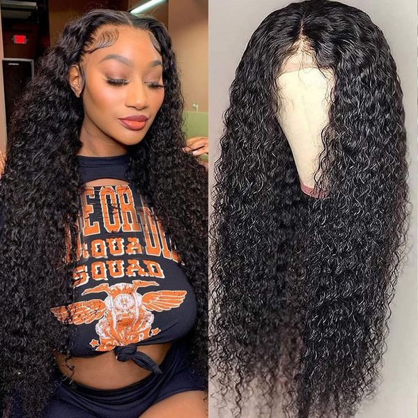 

lx brand long curly wigs high temperature middle part light brown lace frontal wig glueless wig for women black cosplay wigfactory direct
