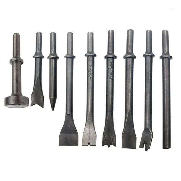 

pneumatic chisel air hammer sander bit set 9 piece set1