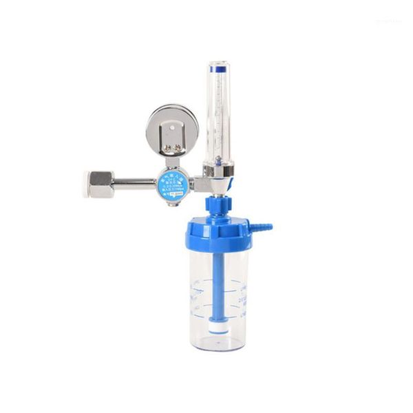 

oxygen inhaler household oxygen bottle flow meter suction buoy pressure gauge pressure relief valve with humidification b1