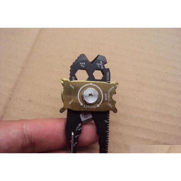 

xr outdoor sports portable utility pocket 20 in 1 multifunction wrench screwdriver opener edc survival keychai qylrkr bdetoys