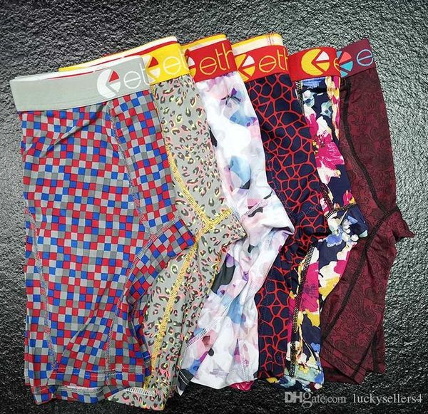 

in stocks random styles ethika men's boxer underwear sports hiphop rock excise underwear skateboard street quick dry 5342, Black;white