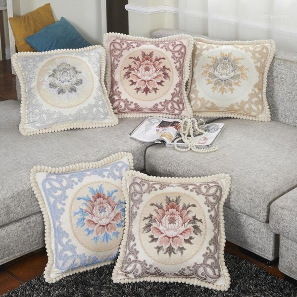 

flower classic sofa cushion cover pillow case cover for home office car decoration1