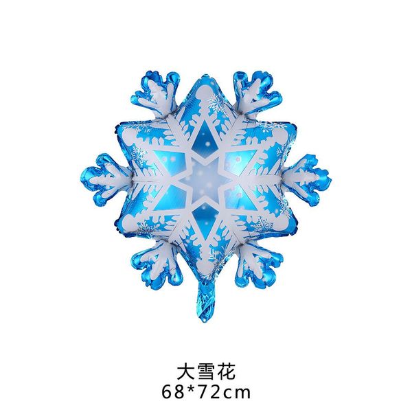 

1pc christmas foil balloons snowflake snowflake clear air balloons snowflake toy ball christmas wedding birthday party balloon wmtyhu