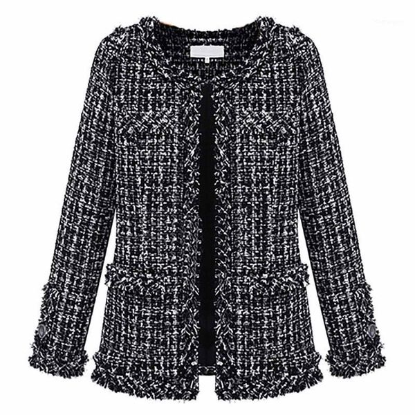 

autumn and winter woman jacket fashion plus size slim coat long-sleeved lattice bomber jacket women mujer chaqueta1, Black;brown