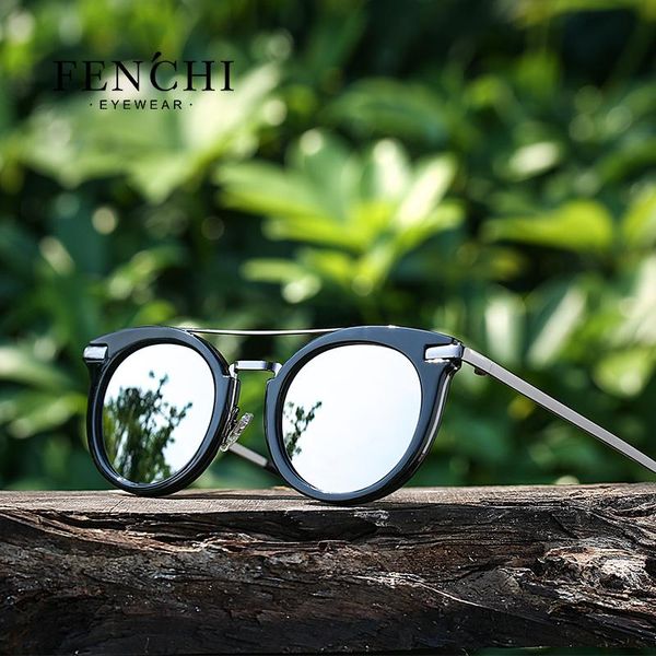 

sunglasses 2021 polarized lady fashion trend frame series, White;black