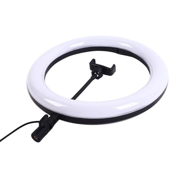 

flash heads portable led ring light live broadcast dimmable po sudio 10w 2800-5700k 26cm 10inch makeup selfie stand fill