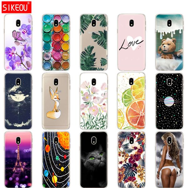 

silicone phone galaxy j730f pro case soft tpu shell for samsung j7 j730 cover snake