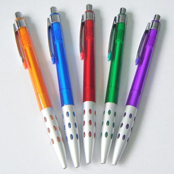 

ballpoint pens [logo + ]closeout 500pcs/lot semi metal school corporate use with personalized promo gift wholesale, Blue;orange