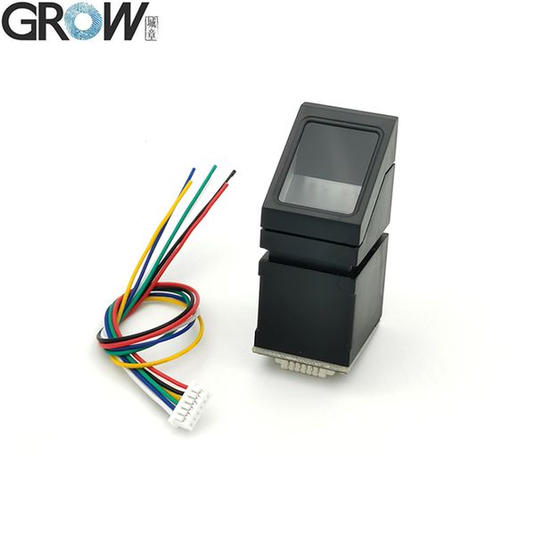 GROW R307S DC4.2-6V o DC3.3V Lettore sensore modulo ottico per impronte digitali con capacità 1000 con interfaccia USB UART per il controllo degli accessi
