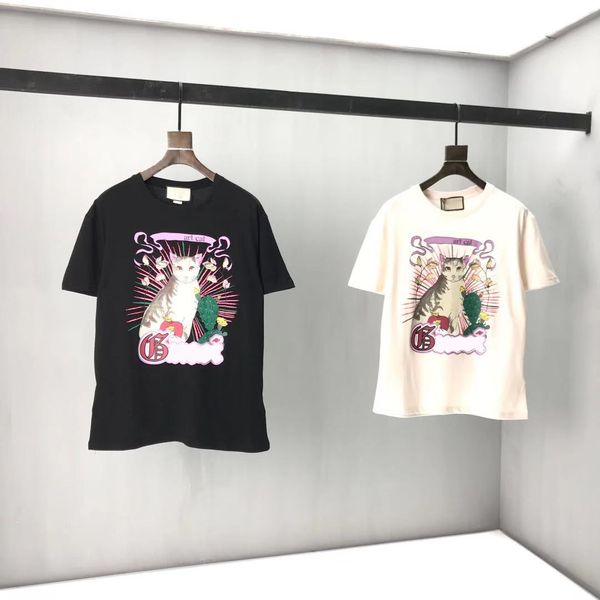 

2020ss spring and summer new high grade cotton printing short sleeve round neck panel t-shirt size: m-l-xl-xxl-xxxl color: black white cvcc4