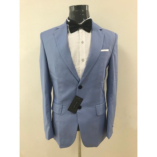 

custom made blue men tailor made suit costume homme 2020 bespoke wedding suits for men slim fit groom tuxedos for, White;black
