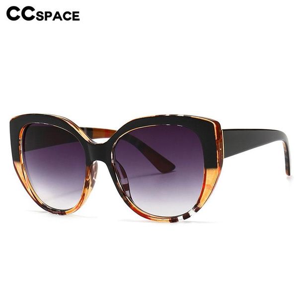 

46553 big cat eye stripe sunglasses retro men women fashion shades uv400 vintage glasses, White;black