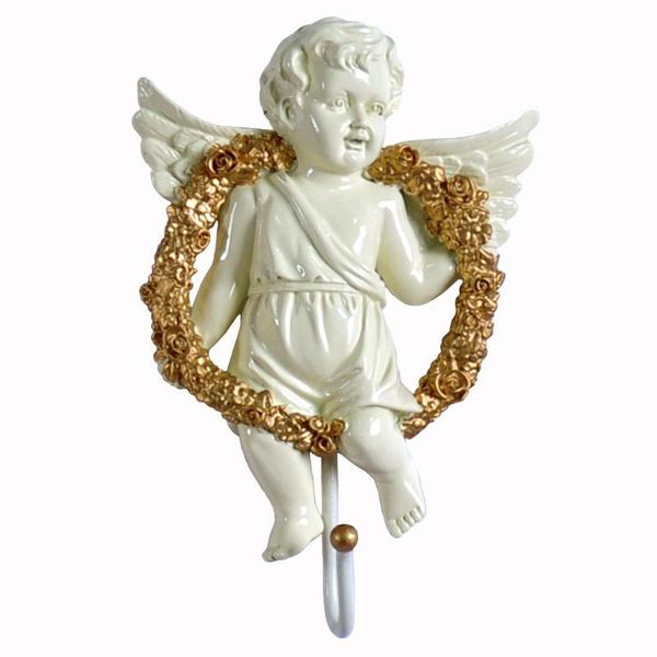 

hooks & rails european angel creative resin cupid wall hanging decorative hook decoration supplies home decorations r1251