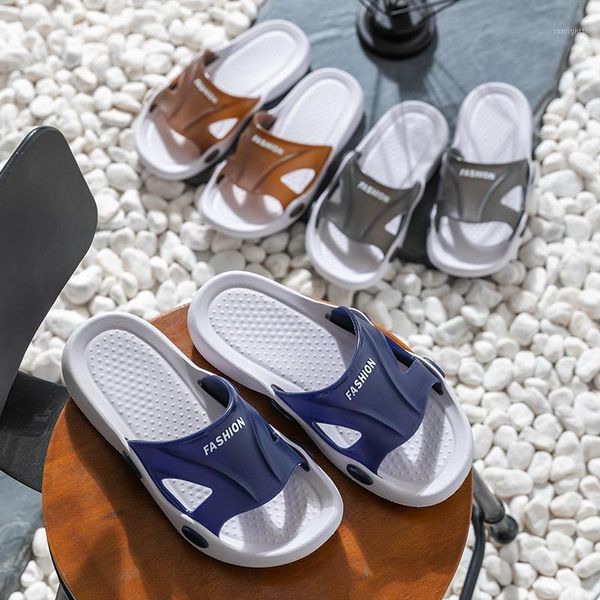 

2020 man shoes flat bath slippers summer sandals indoor & outdoor shoes casual slippers men mens indoor1, Black