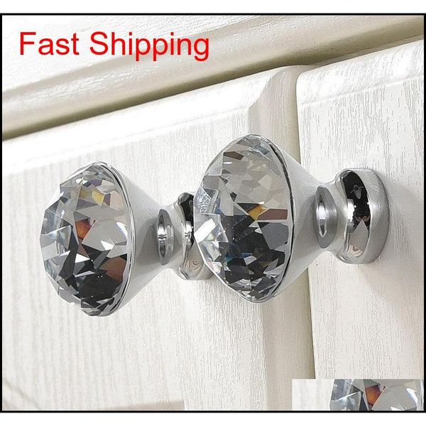

super luxury gold czech crystal round cabinet door knobs and handles furnitures cupboard wardrobe dr qyletz yh_pack
