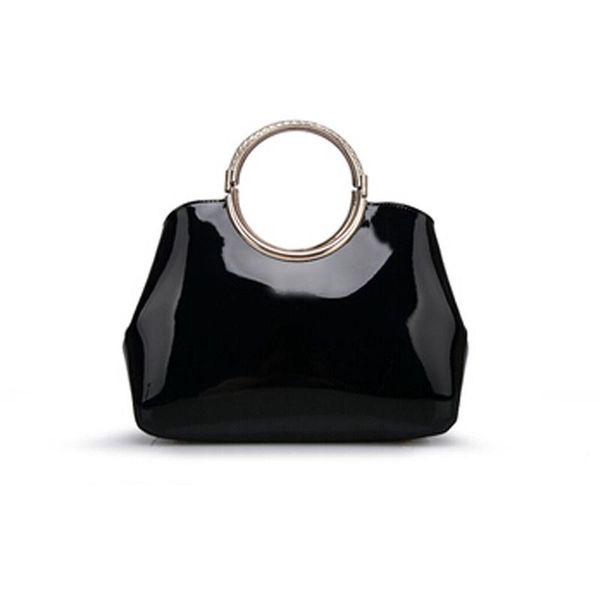 

cross body style women's banquet bag fashion patent leather bridal dinner