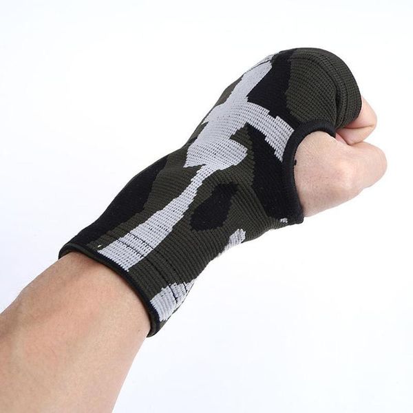 

wrist support palm pads camouflage protector adjustable sports safety for gym tennis equipment safe accessories, Black;red