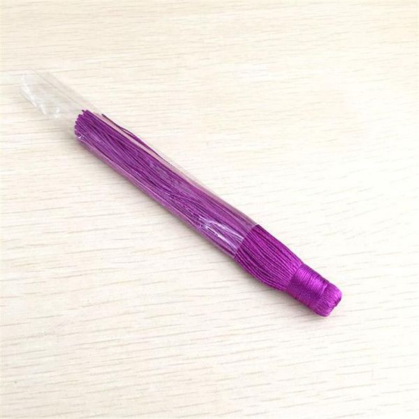 

10 шт. лот 23 цвета 12см шелковые кисточки серьги подвески подвески сатин кисточки для diy ювелирные изготовления выводы borlas piel h wmtpu