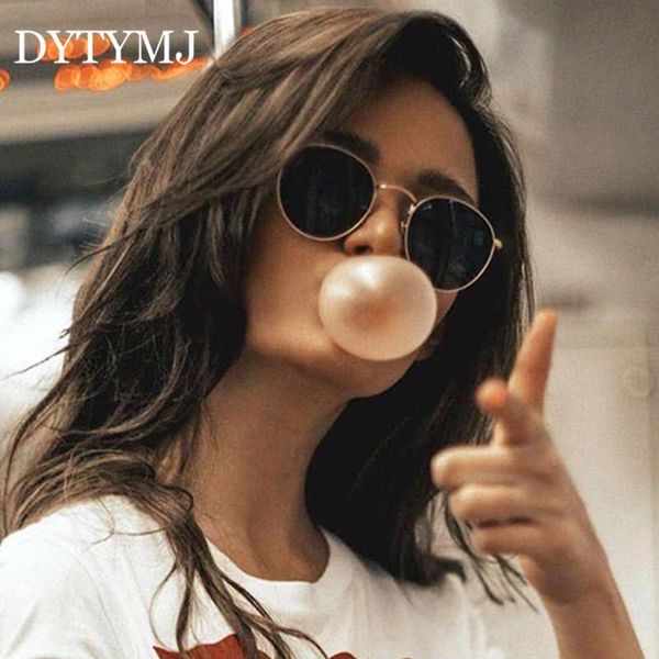 

sunglasses dytymj small frame women classic alloy round for retro sun glasses men vintage, White;black