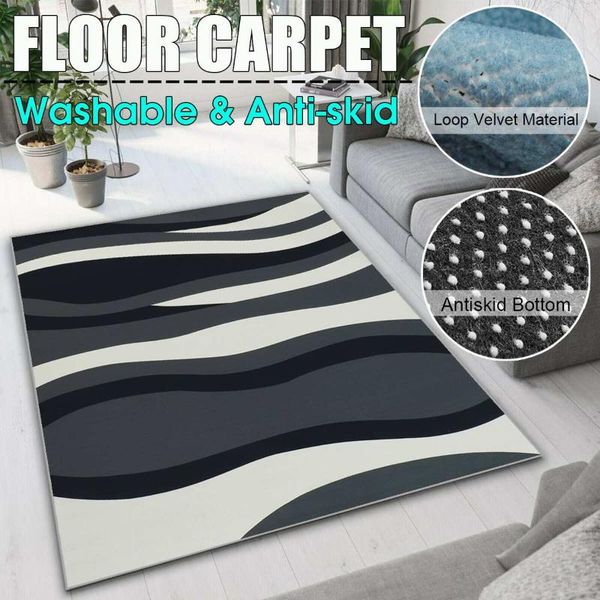 

carpets abstract modern 3d japanese-style wood floor rug for living room non-slip antifouling carpet bedroom