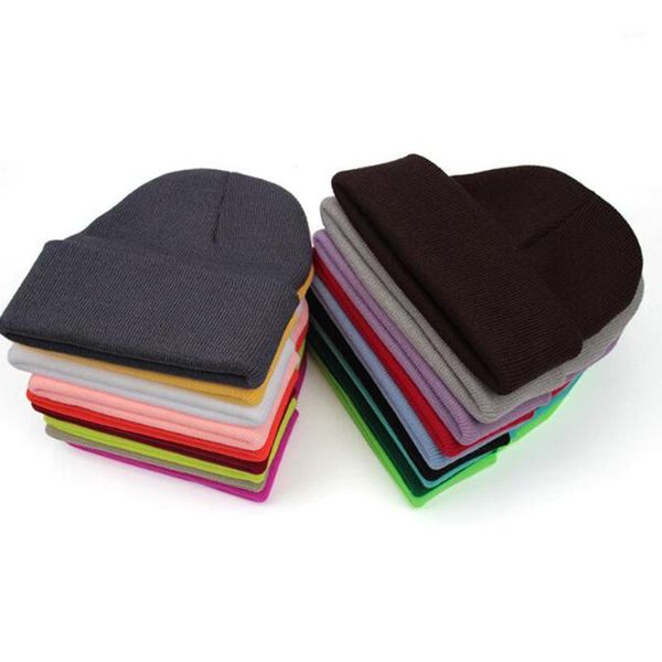 

new fashion men's beanie winter knit hat boy skullcap sailor cap cuffs retro navy short hat solid color autumn warm cap1, Blue;gray
