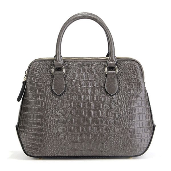 

hh longlight women split leather handbag fashionable crocodile pattern leather shoulder bag classical tote crossbody bag 006