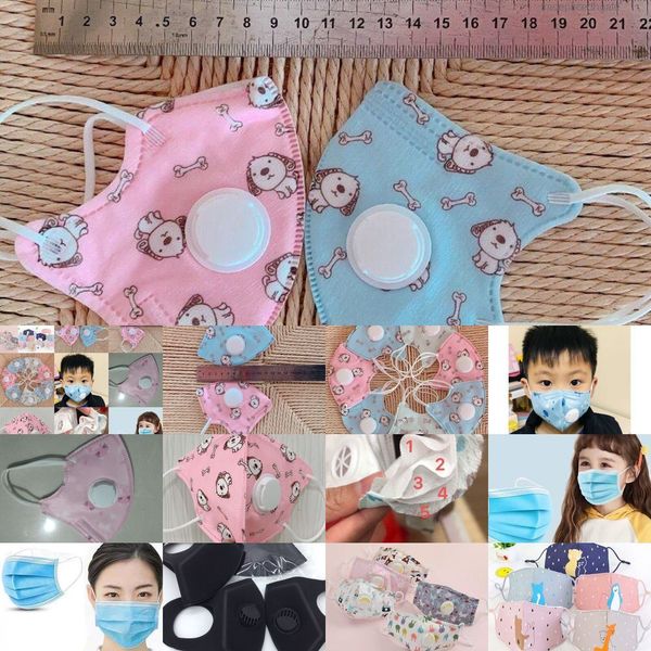 

face mask valve with breathing anti-smoke fashion kids reusable washable dustproof more sa u78o
