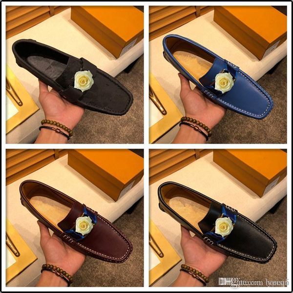 

c1 bs trend 2020 men leather sneakers fashion loafers shoes for men green young casual shoes comfortable lazy shoes men size 38-46 22 11, Black