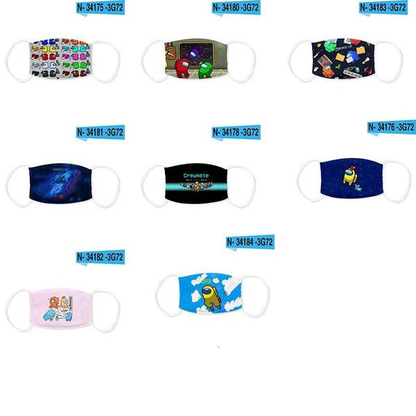 

game anti-haze us 17 party masks styles among mouth face mask children reusable washable dust-proof protection kids unis