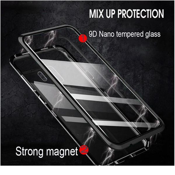 

360 magnetic adsorption metal case for oppo realme 7 6 5i reno 4 3 pro lite a9 a5 a31 a11x 202 bbyquj
