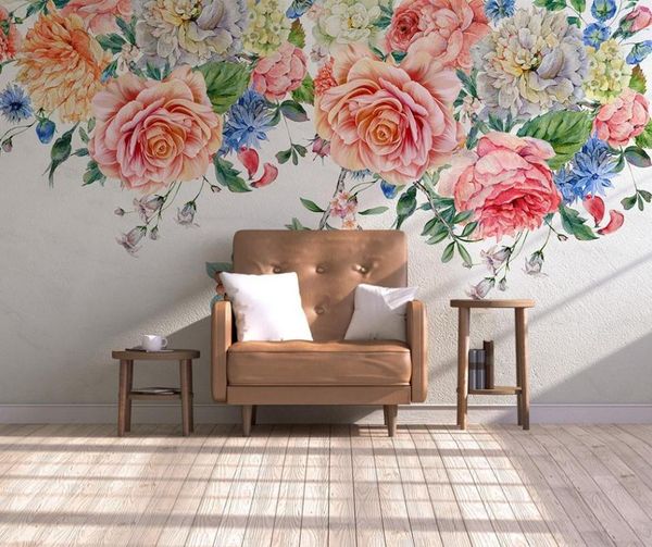 

wallpapers [self-adhesive] 3d flower 17437 wall paper mural print decal murals1