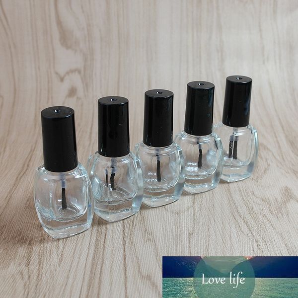 20 Stück x 5 ml/cc leere Glas-Nagellackflasche, tragbare kleine Pinsel-Nagelkunstbehälter, Glas-Nagelölflaschen im Großhandel