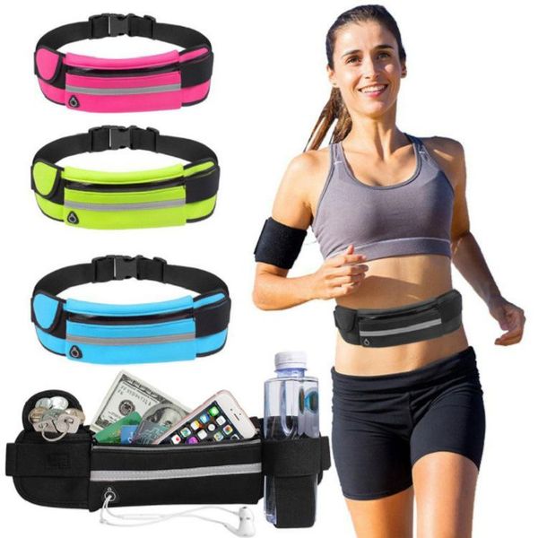

waist bags belt bag ladies running sports bicycle mobile phone waterproof bracket fashion messenger