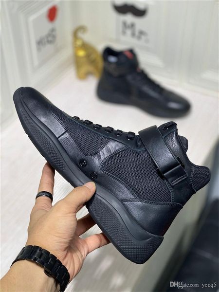 

men fashion shoe autumn and winter plus velvet high casual men's shoes men's boots hiking shoes tooling boots cotton shoes, Black