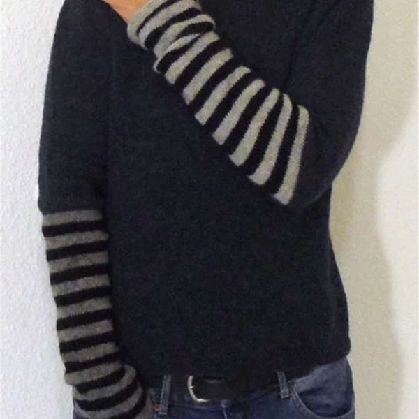 

women's sweater bottoming trend in 2019 winter, White;black