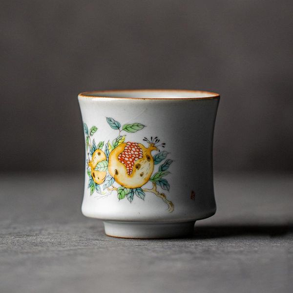 

chanshova 90 100ml traditional chinese style multiple patterns retro crackle ceramic teacup china porcelain small tea cups h198 bbyzax